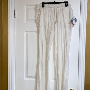 Linen/ Viscose Beach Wear Pants